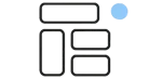 Icône illustrant une structure de site web claire et organisée