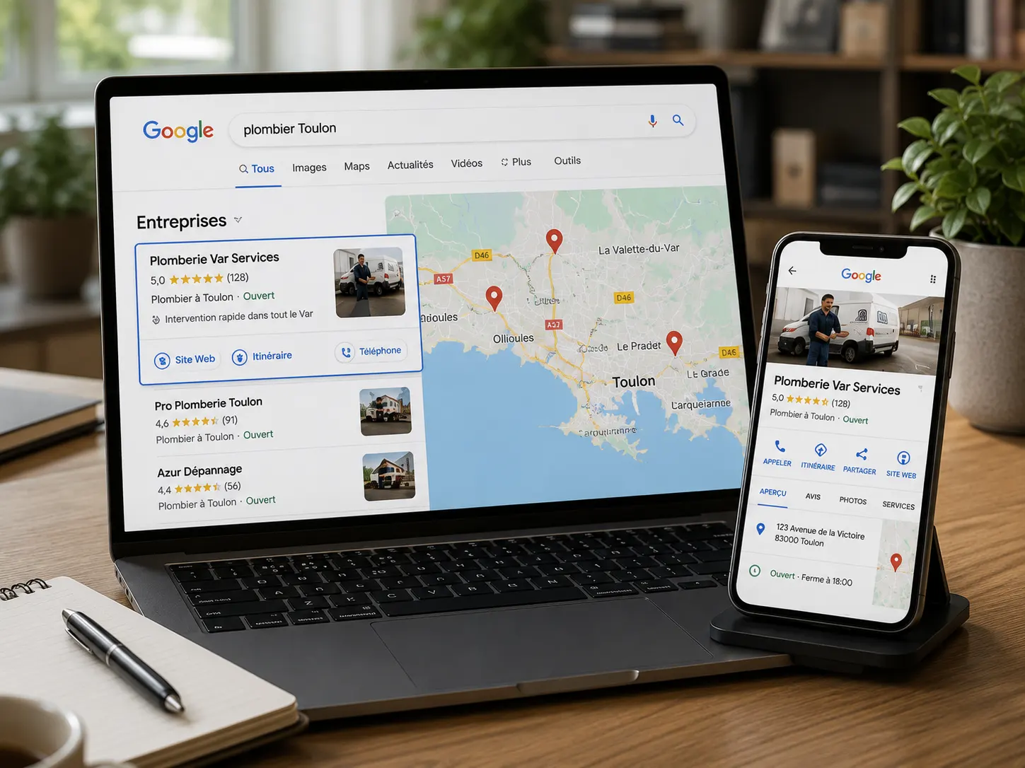 referencement-local-seo-var-google Visibilité sur Google grâce au référencement naturel dans le Var
